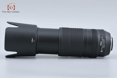 [Used] Nikon AF-P NIKKOR 70-300mm f/4.5-5.6 E ED VR with original box