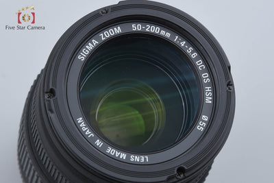 [Used] SIGMA 50-200mm f/4-5.6 DC OS HSM for Nikon