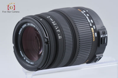 [Used] SIGMA 50-200mm f/4-5.6 DC OS HSM for Nikon