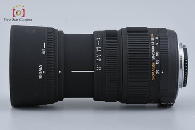 [Used] SIGMA 50-200mm f/4-5.6 DC OS HSM for Nikon