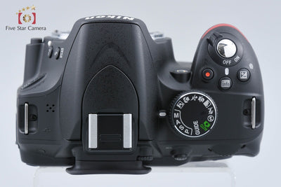 【Used】Nikon D3200 Black Digital SLR Camera - Low Shutter Count