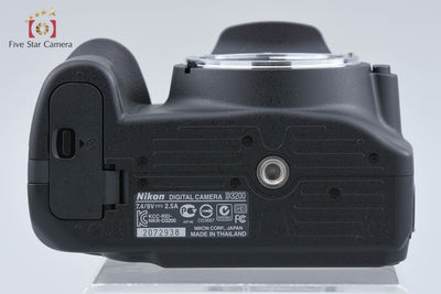 【Used】Nikon D3200 Black Digital SLR Camera - Low Shutter Count