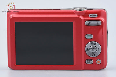 [Used] FUJIFILM FinePix JX600 Red Compact Digital Camera