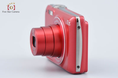 [Used] FUJIFILM FinePix JX600 Red Compact Digital Camera