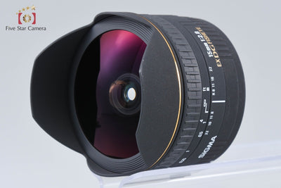 Used: SIGMA 15mm f/2.8 EX DG FISHEYE for Canon