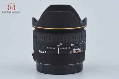 Used: SIGMA 15mm f/2.8 EX DG FISHEYE for Canon