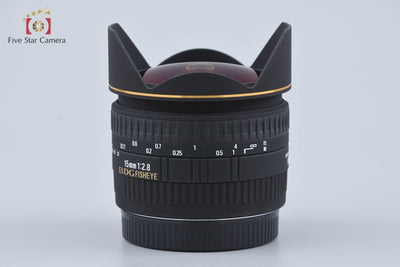Used: SIGMA 15mm f/2.8 EX DG FISHEYE for Canon