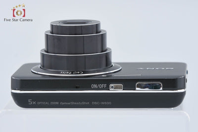[Used] SONY Cyber-Shot DSC-W630 Black Digital Still Camera