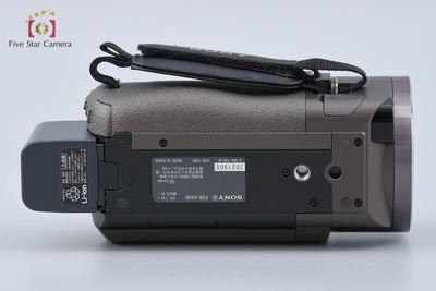 [Used] SONY HANDYCAM FDR-AX40 Bronze Brown Video Camera with Original Box