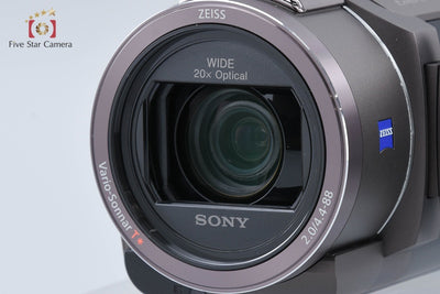 [Used] SONY HANDYCAM FDR-AX40 Bronze Brown Video Camera with Original Box