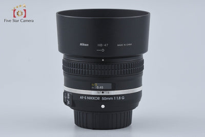 [Used] Nikon AF-S NIKKOR 50mm f/1.8 G Special Edition with original box
