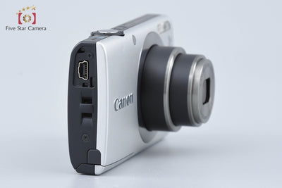 [Used] Canon PowerShot A2300 Silver Compact Digital Camera with Original Box