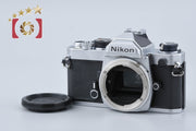 [Used] Nikon FM Early Model Silver Film SLR Camera