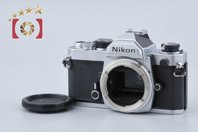 [Used] Nikon FM Early Model Silver Film SLR Camera