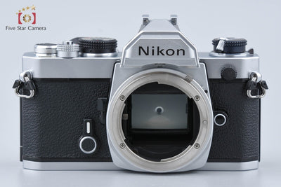 [Used] Nikon FM Early Model Silver Film SLR Camera