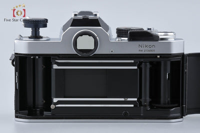 [Used] Nikon FM Early Model Silver Film SLR Camera