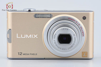 Used: Panasonic LUMIX DMC-FX60 Gold Compact Digital Camera