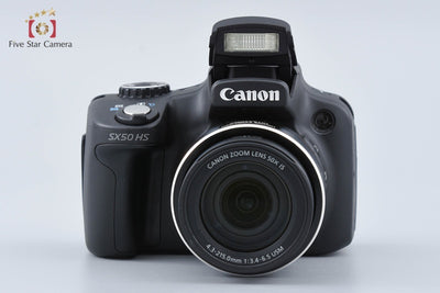 Used] Canon PowerShot SX50 HS Black Compact Digital Camera