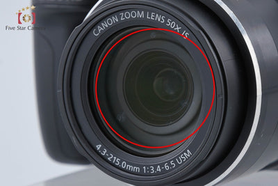 Used] Canon PowerShot SX50 HS Black Compact Digital Camera