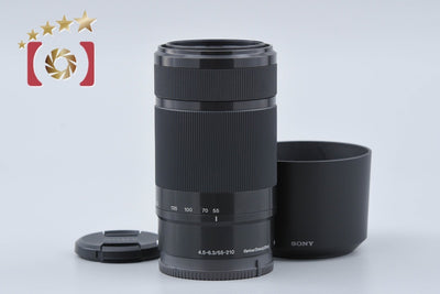 [Used] SONY E 55-210mm f/4.5-6.3 OSS SEL55210 Black