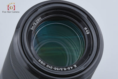 [Used] SONY E 55-210mm f/4.5-6.3 OSS SEL55210 Black