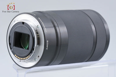 [Used] SONY E 55-210mm f/4.5-6.3 OSS SEL55210 Black