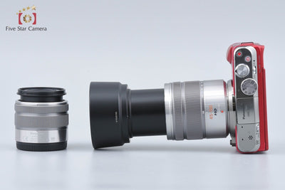 [Used] Panasonic LUMIX DMC-GF6 Double Zoom Lens Kit Red