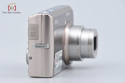 [Used] Nikon COOLPIX S600 Pink Gold Compact Digital Camera