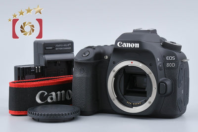 【中古】Canon キヤノン EOS 80D デジタル一眼レフカメラ シャッター回数僅少