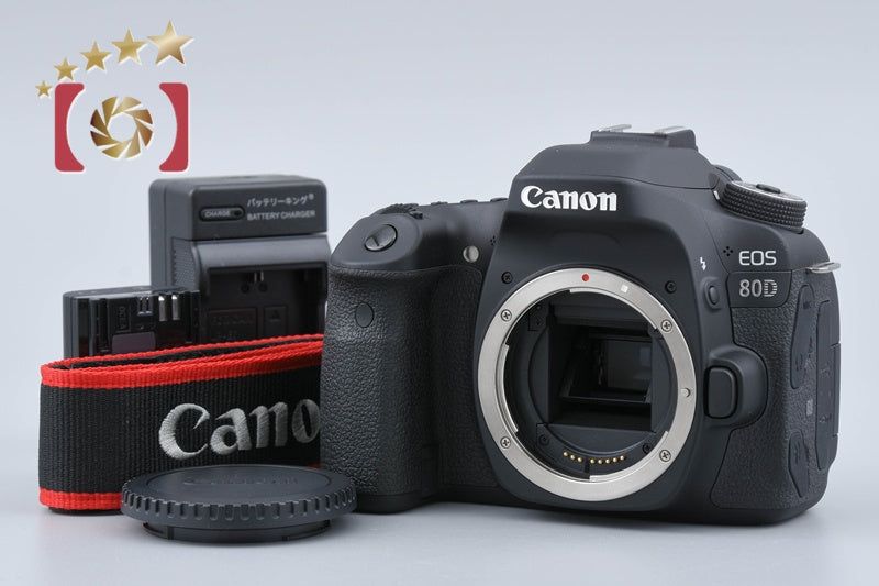 [Used] Canon EOS 80D Digital SLR Camera, Low Shutter Count