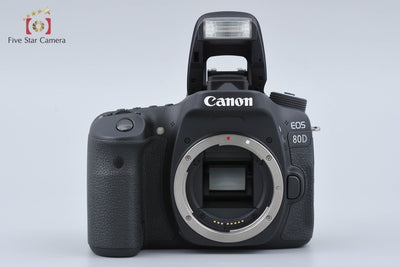 【中古】Canon キヤノン EOS 80D デジタル一眼レフカメラ シャッター回数僅少