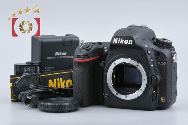 [Used] Nikon D750 Digital SLR Camera, Low Shutter Count