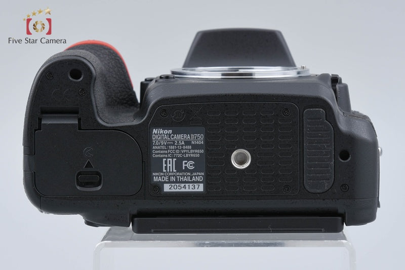中古】Nikon ニコン D750 デジタル一眼レフカメラ シャッター回数僅少