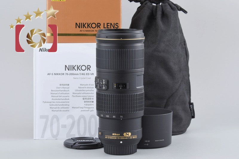 NIKON AF-S 70-200 F4 【出品は1月末まで】 Nikon AF-S Nikkor 70-200 f/4G ED VR - phillipreeve.net