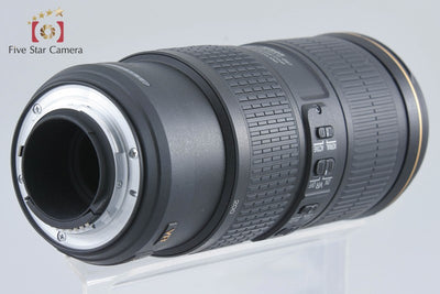 Used Nikon AF-S NIKKOR 70-200mm f/4 G ED VR with Original Box