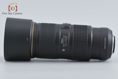 Used Nikon AF-S NIKKOR 70-200mm f/4 G ED VR with Original Box