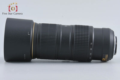 Used Nikon AF-S NIKKOR 70-200mm f/4 G ED VR with Original Box