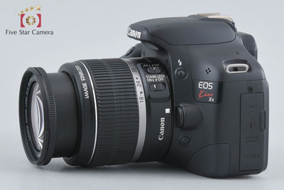 [Used] Canon EOS Kiss X4 EF-S 18-55 IS Lens Kit, Low Shutter Count, With Original Box