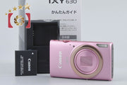 [Used] Canon IXY 630 Pink Compact Digital Camera