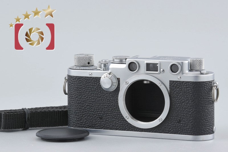 【中古】Leica ライカ IIIf ブラックダイヤル セルフタイマー無し レンジファインダーフィルムカメラ
