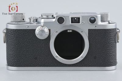 【中古】Leica ライカ IIIf ブラックダイヤル セルフタイマー無し レンジファインダーフィルムカメラ