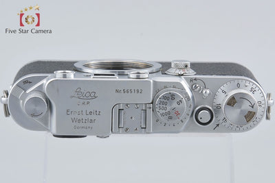 【中古】Leica ライカ IIIf ブラックダイヤル セルフタイマー無し レンジファインダーフィルムカメラ