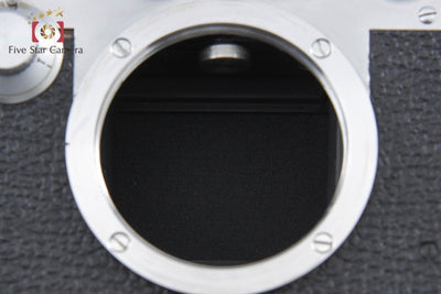 【中古】Leica ライカ IIIf ブラックダイヤル セルフタイマー無し レンジファインダーフィルムカメラ