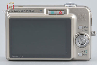 [Used] Casio EXILIM ZOOM EX-Z1050 Gold Compact Digital Camera