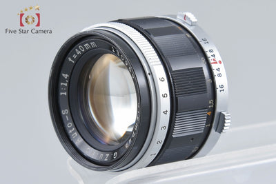 [Used] OLYMPUS Olympus G.ZUIKO AUTO-S 40mm f/1.4 PEN F Mount