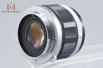 [Used] OLYMPUS Olympus G.ZUIKO AUTO-S 40mm f/1.4 PEN F Mount