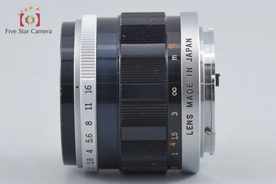 [Used] OLYMPUS Olympus G.ZUIKO AUTO-S 40mm f/1.4 PEN F Mount