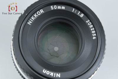 【中古】Nikon ニコン Ai-S NIKKOR 50mm f/1.8