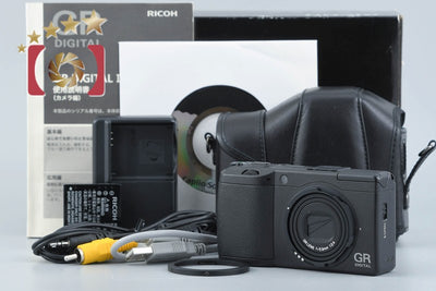 [Used] RICOH GR DIGITAL II Compact Digital Camera, Low Shutter Count, With Original Box