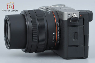 Used SONY α7C ILCE-7C Zoom Lens Kit Silver, Low Shutter Count, With Original Box